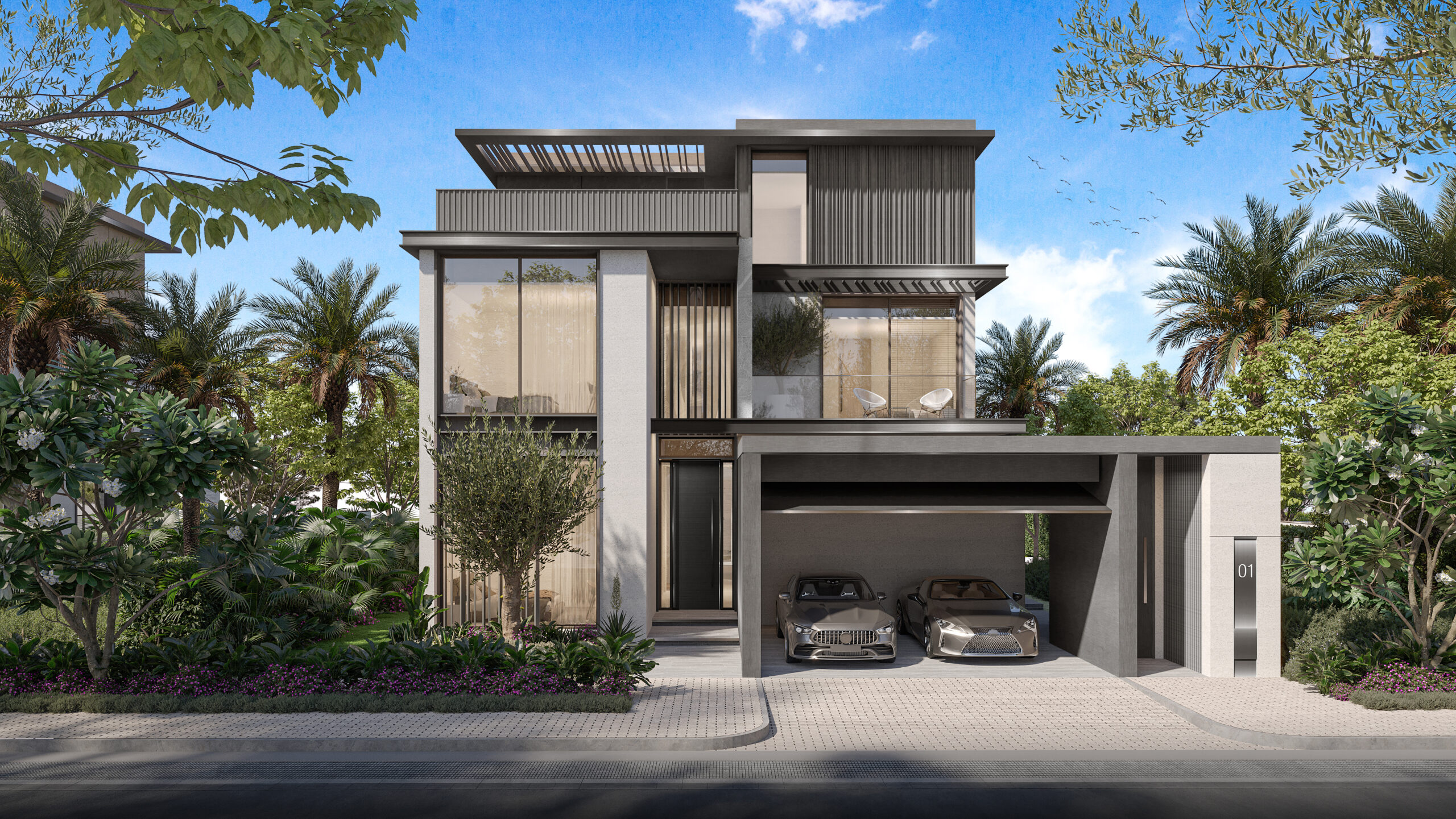 Nad Al Sheba Gardens Phase 10 4BR (M) Grey Street 01